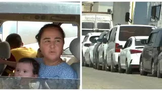 "Два-три авто в сутки пропускают". Пробка на границе со стороны Кыргызстана растянулась на километры