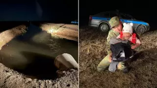 Трехлетнюю казахстанку обнаружили ночью в степи в шести километрах от ближайшего поселка