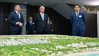 Генеральный план Конаева показали Токаеву