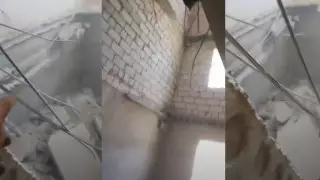 В Актау в строящемся здании обрушился этаж