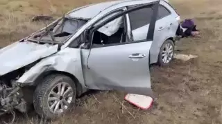 Младенец погиб в опрокинувшейся машине в Актюбинской области