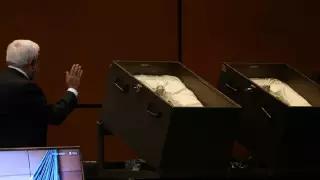 "Тела двух пришельцев" показали на слушаниях в конгрессе Мексики