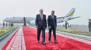 Президент Токаев прибыл в Душанбе