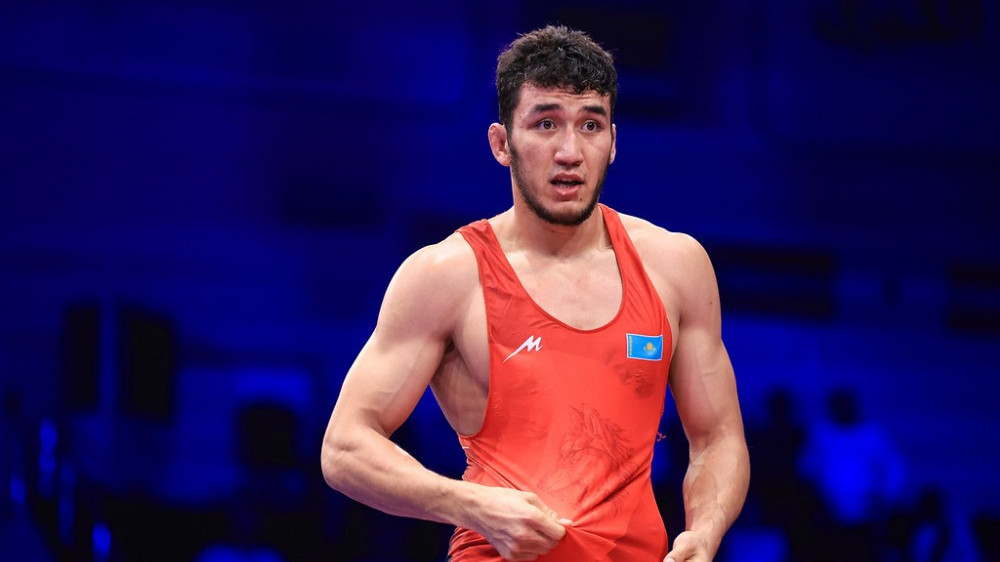 Казахстанский борец вышел в финал чемпионата мира