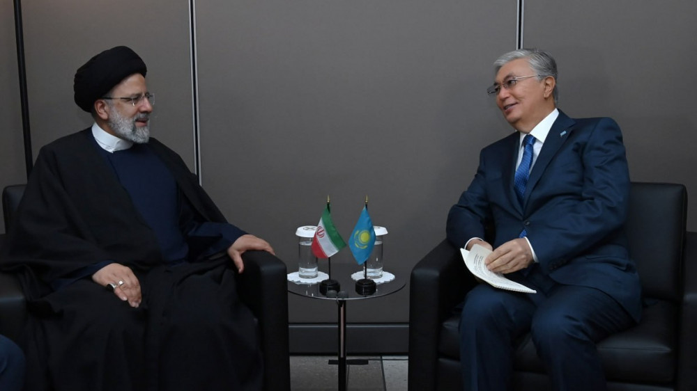 Касым-Жомарт Токаев провел встречу с президентом Ирана