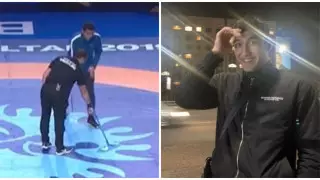 От швабры до золота. Архивное видео с Ризабеком Айтмуханом стало вирусным после победы на ЧМ