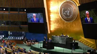 "Это делает честь Токаеву" - политолог выделил моменты из речи Президента в Нью-Йорке