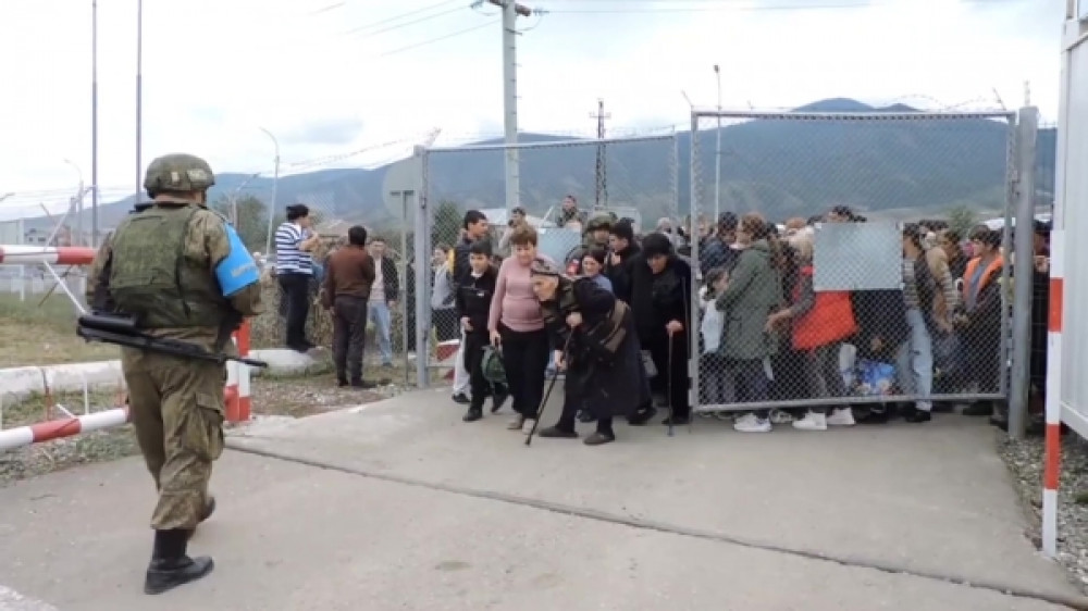 Первые беженцы из Карабаха прибыли в Армению