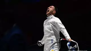 Впервые в карьере: казахстанский шпажист побил рекорд на Азиаде