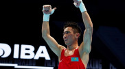 Чемпион мира из Казахстана отправил соперника в нокдаун и выиграл бой на Азиаде