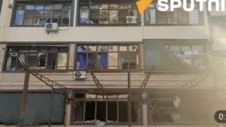 Как выглядит место мощного взрыва в Ташкенте