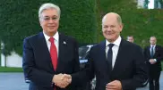 Президент Токаев встретился с канцлером Германии Шольцем