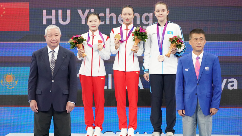 18-летняя казахстанка в звездном финале завоевала дебютную медаль на Азиаде