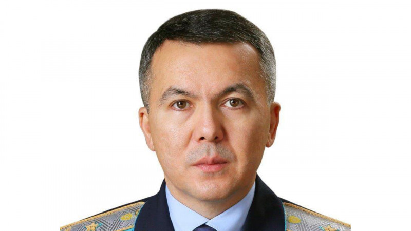 Берик Жуйриктаев. Фото: t.me/GenPr