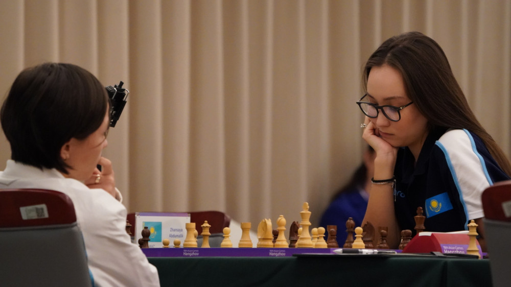 Казахстанские шахматистки победили Узбекистан и выиграли медали Азиады