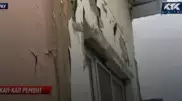 Отремонтированный дом рассыпается на глазах у жильцов в Атырау