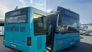 Казахстанцы заметили "Сергеки" на крышах автобусов