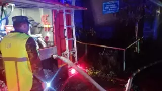 Пятеро устькаменогорцев спасены из пожара в многоэтажке