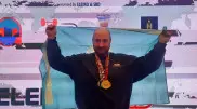 Силач из Караганды стал чемпионом мира по пауэрлифтингу в Монголии