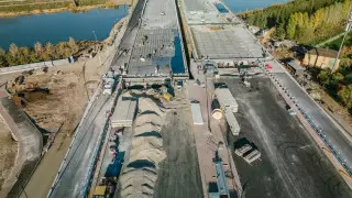 В Астане проведут испытания на новом мосту