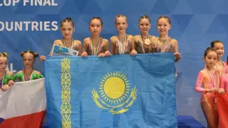 Казахстанские гимнастки стали победителями международного турнира в Италии