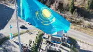 В честь Дня Республики в Алматы состоялась церемония поднятия государственного флага