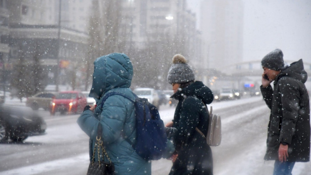 10-градусные морозы и метели ожидаются в Казахстане
