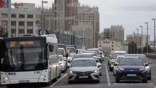 Снегопад в Астане: в полиции обратились к водителям