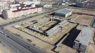 Строительство скандального Ледового дворца вновь заморозили в Актау