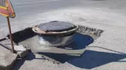 Новый тип канализационных люков появился на улицах Алматы