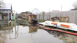 Загадочный паводок. В Костанае затопило частный сектор