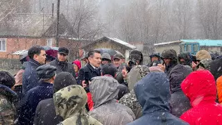 Вице-министры встретились с жителями села Маралды в ВКО