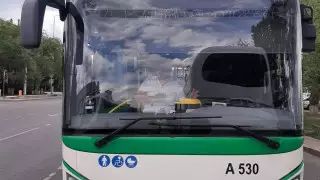 В Астане запустили новый автобусный маршрут