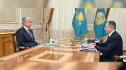 Токаев принял ректора КазНУ Туймебаева