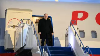 Владимир Путин прибыл в Астану