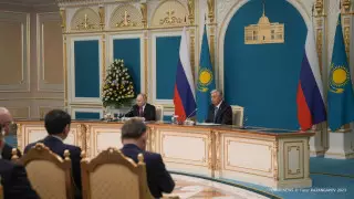 Токаев и Путин выступили с совместным заявлением