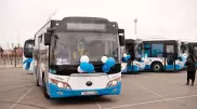 В городе Кульсары появились 23 новых автобуса