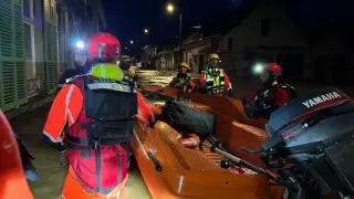 Сильные дожди вызвали потоп на северо-западе Франции