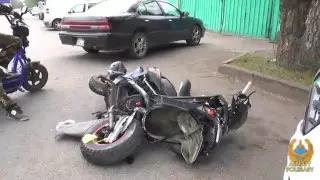 Статистика пугающая - полиция Алматы о ДТП с участием мопедов