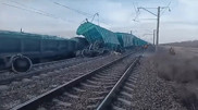 Вагоны сошли с рельсов в Акмолинской области