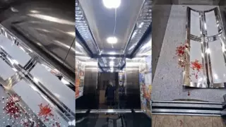 Железная деталь лифта упала на голову женщины в Астане