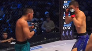 Готов к UFC? На видео попал нокаут казахстанца за 2 секунды до гонга