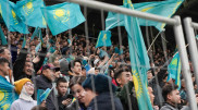Битва за Евро: Казахстан сравнял счет в матче со Словенией