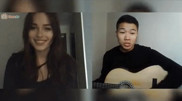 Казахстанец спел для незнакомки на украинском языке и стал звездой TikTok