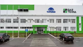 Как производят автобусы на заводе QazTehna в Сарани