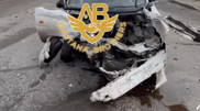 Жуткое ДТП с участием авто полицейского попало на видео