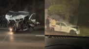 Ночное ДТП с элитными авто на Кульджинке-БАКАД: Появились подробности