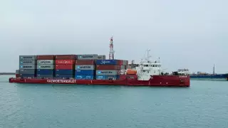 Капитан судна "Сункар" КМТФ: "Помогая, мы дарим надежду!"