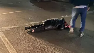 Автобус сбил женщину на пешеходном переходе в Астане