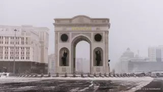 Метель и гололед: штормовое предупреждение объявлено в Астане и 10 областях